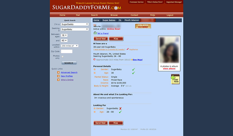 Alternatives à SugarDaddyForMe